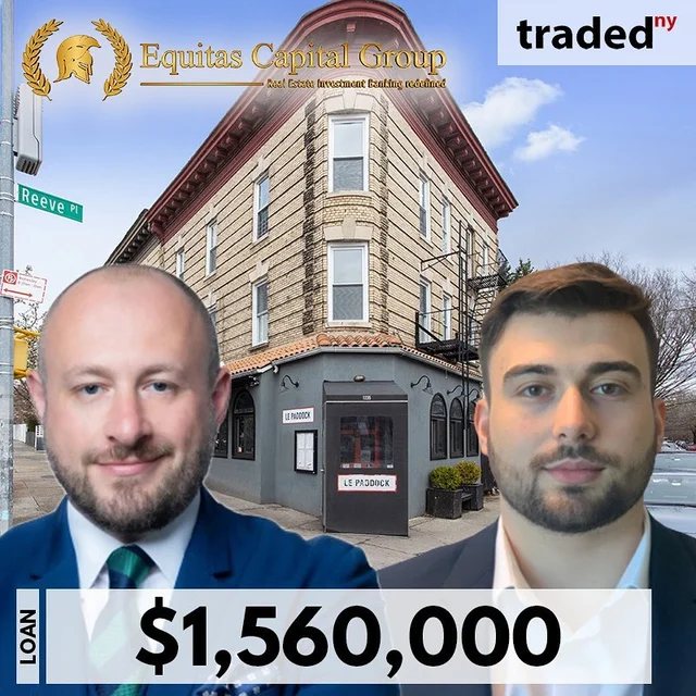 Equitas Capital Group Provides $1.56M Acquisition Loan For Mixed-Use Property In Prospect Park, Brooklyn