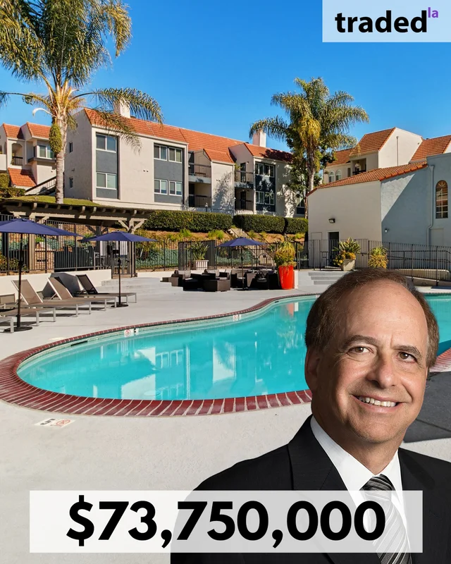 Mark Gleiberman Of MG Properties Sells Canyon Villa Apartments In Chula Vista For $73.75M