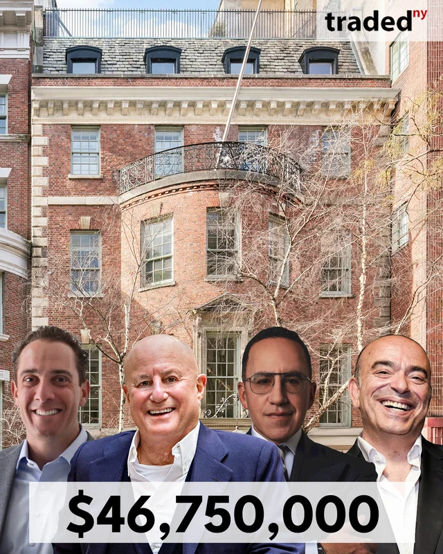 Ronald Perelman Sells Upper East Side Townhouse For $46.75M With Brokers Adam Modlin And Sami Hassoumi
