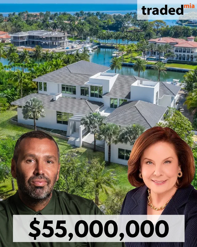Alex Pirez Of Mocca Group Sells Waterfront Mansion In Coral Gables For $55M