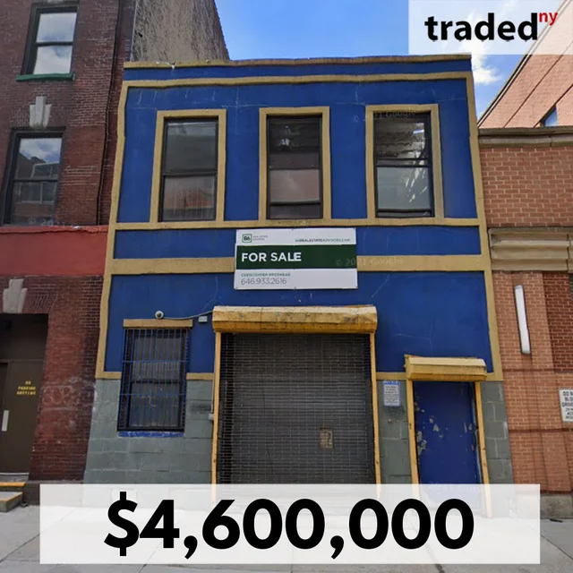 James C Halpin Acquires Commercial Property In Clinton - Hell's Kitchen, Manhattan For $4.6M