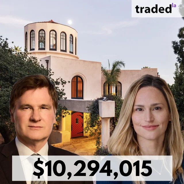 Ernie Carswell & Daria Greenbaum Acquire Single Family Home In Los Angeles For $10.3M