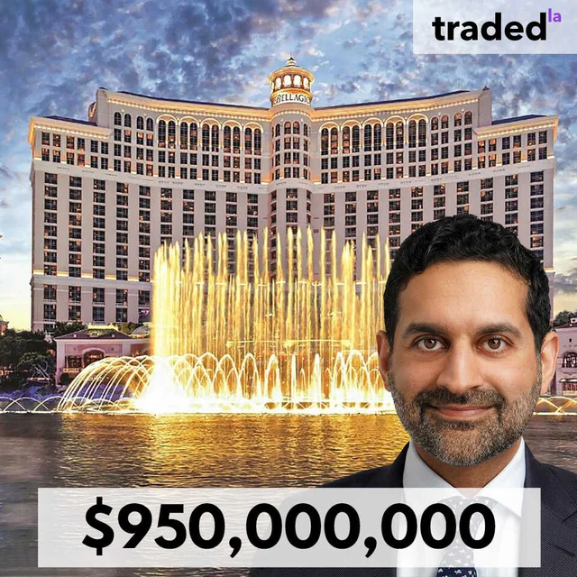 Realty Income Corporation And Blackstone REIT Acquire The Bellagio Las Vegas Hotel For $950M