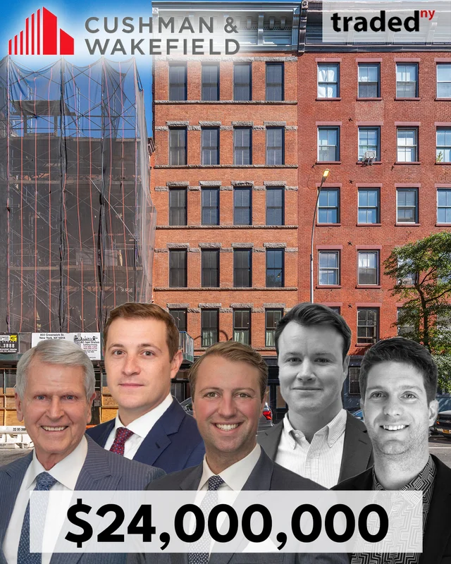 Ed Robertson & James Ryan Of RYCO Capital Sell Mixed-Use Building At 801 Greenwich Street For $24M