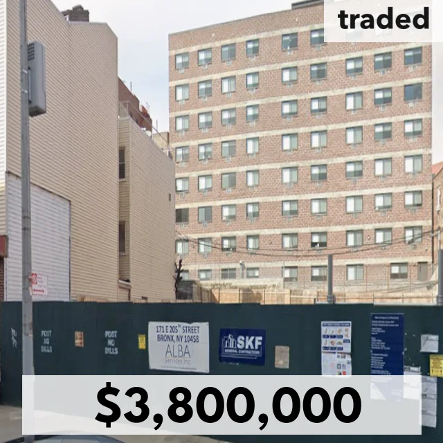 SKF Development Acquires Development Site In Bronx For $3.8M