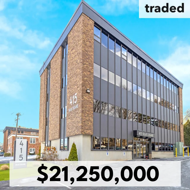 Multi-tenant Office Building Sold In Wethersfield For $21.25M With Horvath & Tremblay As Brokers