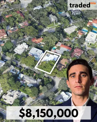 Ana F. Graterol Purchases Land At 1661 Onaway Drive Miami From Jose R ...