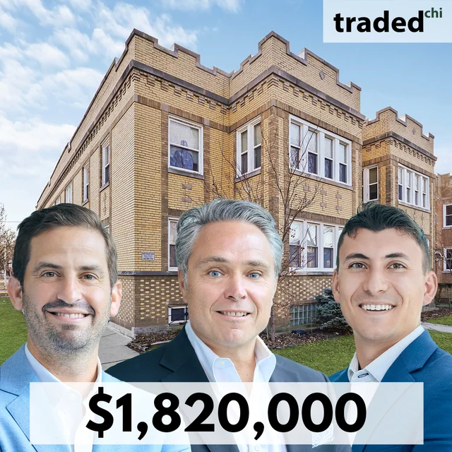 Jordan Gottlieb, Jim Darrow & Matt Feo Of Essex Realty Group Sell Multifamily Asset In Chicago For $1.82M