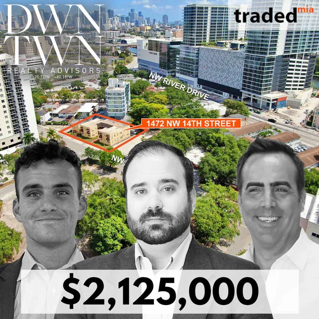 Costantino Cicchelli And Stefano Garofoli Acquire 14-Unit Multifamily Property In Miami For $2.125M