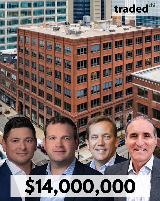 Bradley Dannegger Of Arco/Murray Acquires Office Building From Maury Tognarelli For $14M In Chicago