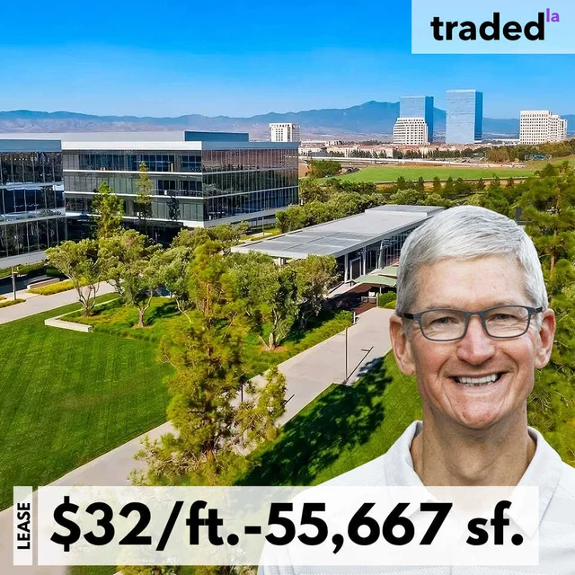Apple Signs 55,667 Sq Ft Lease At Irvine's Spectrum Terrace Office Campus