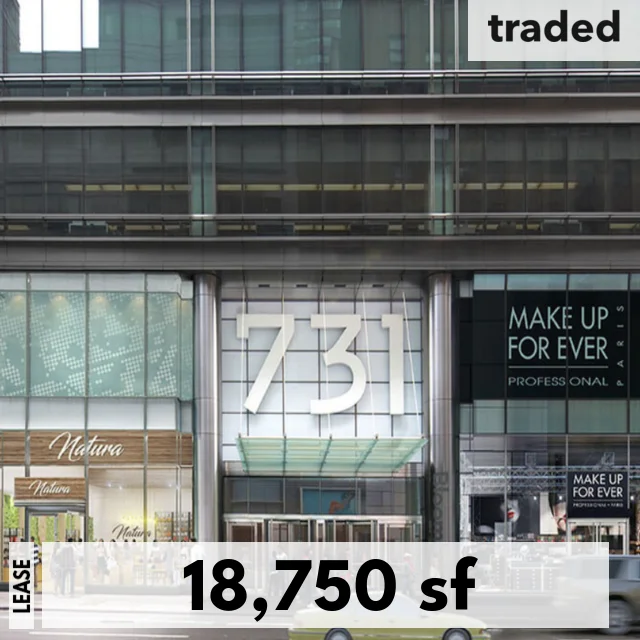 Vornado Realty Trust Leases 18750 Square Feet At 731 Lexington Ave, New York
