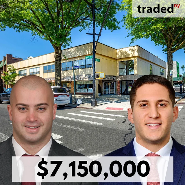 Michael Tuccillo & Anthony Cerrone Of Marcus & Millichap Broker $7.15M Mixed-Use Building Sale In Bayside