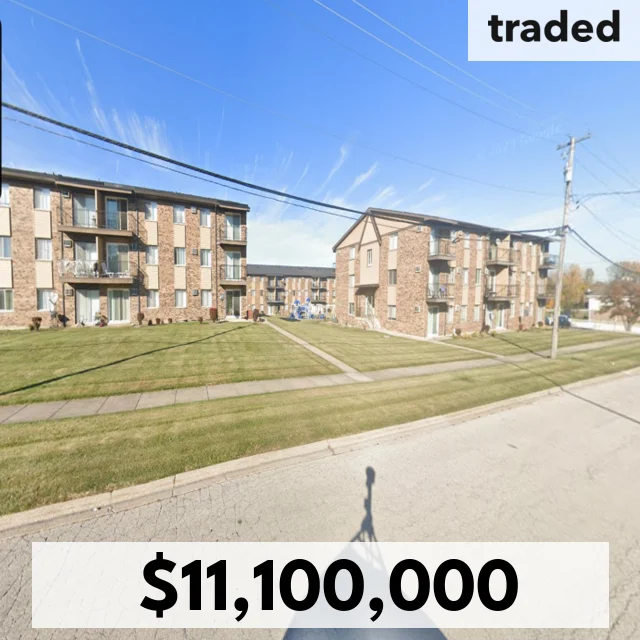 FCA Acquires Orchard Estates In Alsip For $11.1M
