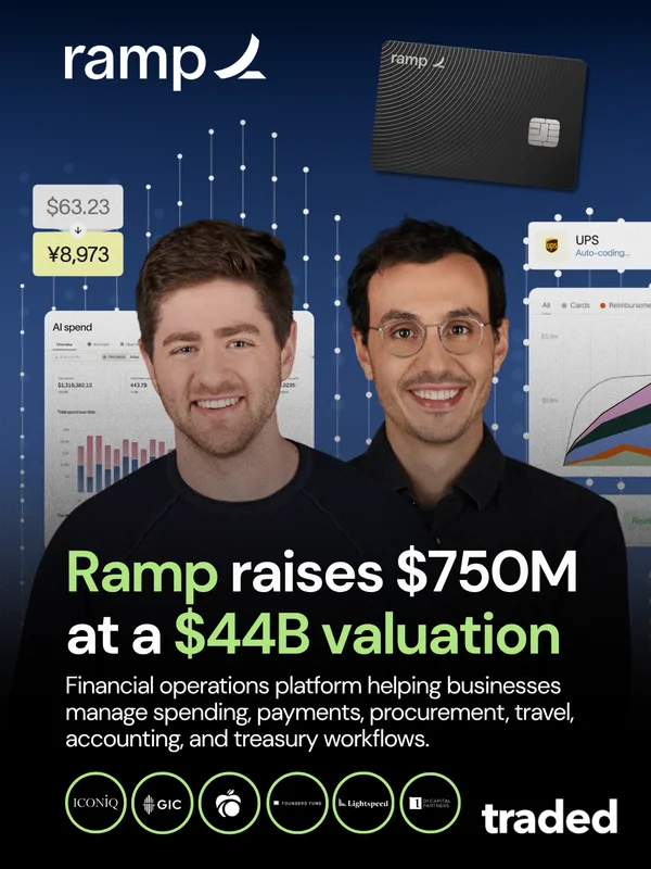 Ramp Secures $750 Million In Series F Funding Led By ICONIQ And GIC