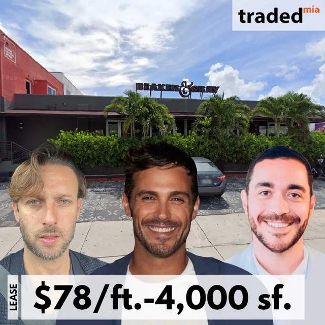 Chachacha Leases Restaurant At 2637 North Miami Avenue In Miami With Block Capital As Landlord