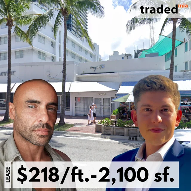 Johan Pfeiffer Leases Retail Space For The Beatrice Nightclub At 1905 Collins Avenue Miami Beach