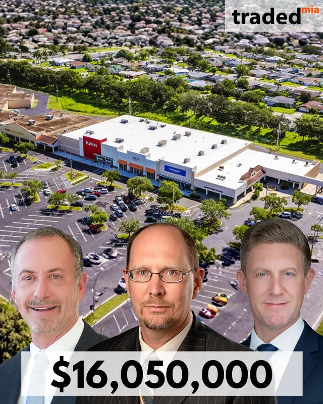 Neil Merin, Jordan Paul & Matthew Brown Acquire Retail Asset In Merritt Island For $16.05M