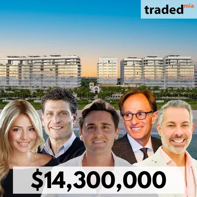 Peter Fine Of Atlantic Development Group Acquires Surfside Condo From Richard Ruben For $14.3M