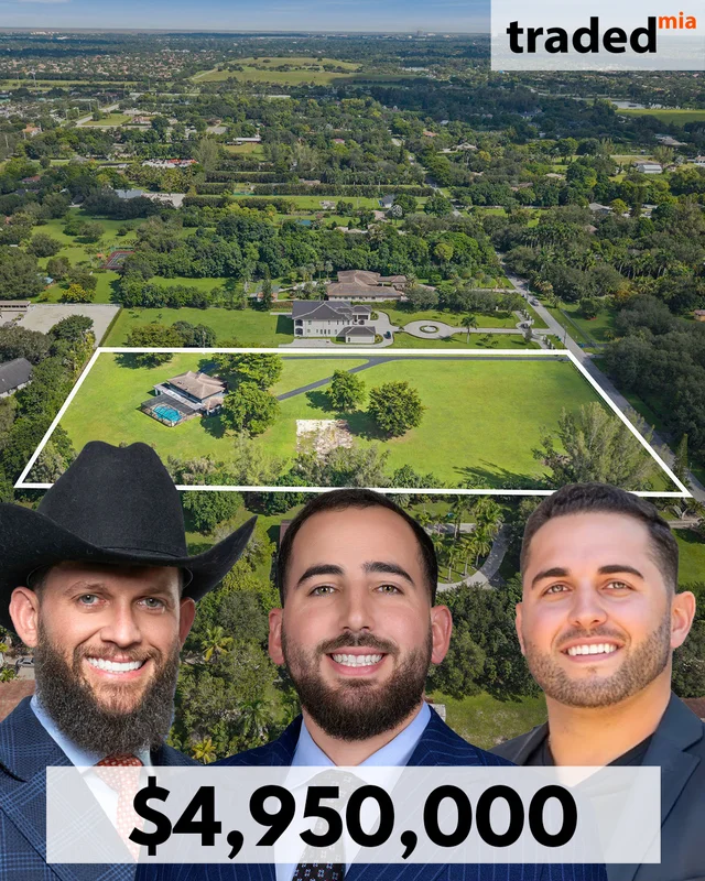 Robert Kelbert Acquires Development Site In Southwest Ranches From Marilyn & Alcides Lugo For $4.95M