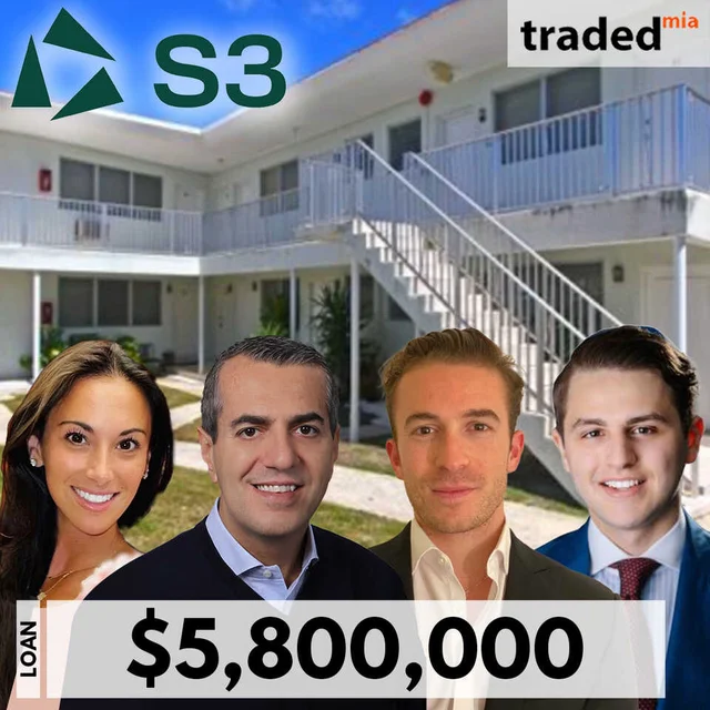 S3 Capital Partners Provides $5.8M Acquisition Loan For Miami Beach Multifamily Property