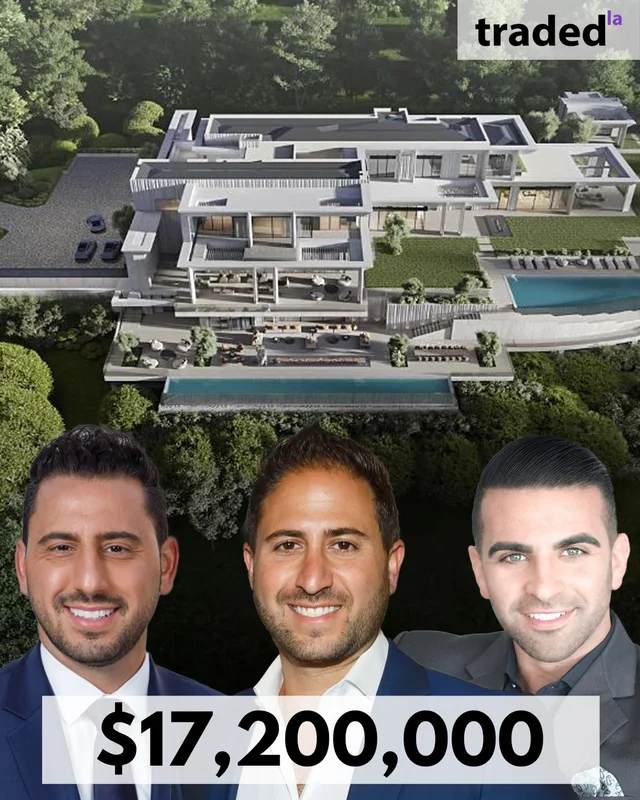 Josh Altman, Matt Altman & Jacob Greene Of Douglas Elliman Represent Buyer In $17.2M Bel Air Sale