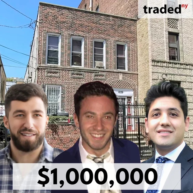 Jacob Stavsky And Max Orlofsky Purchase Bronx Multifamily For $1 Million From Goodman Family Trust