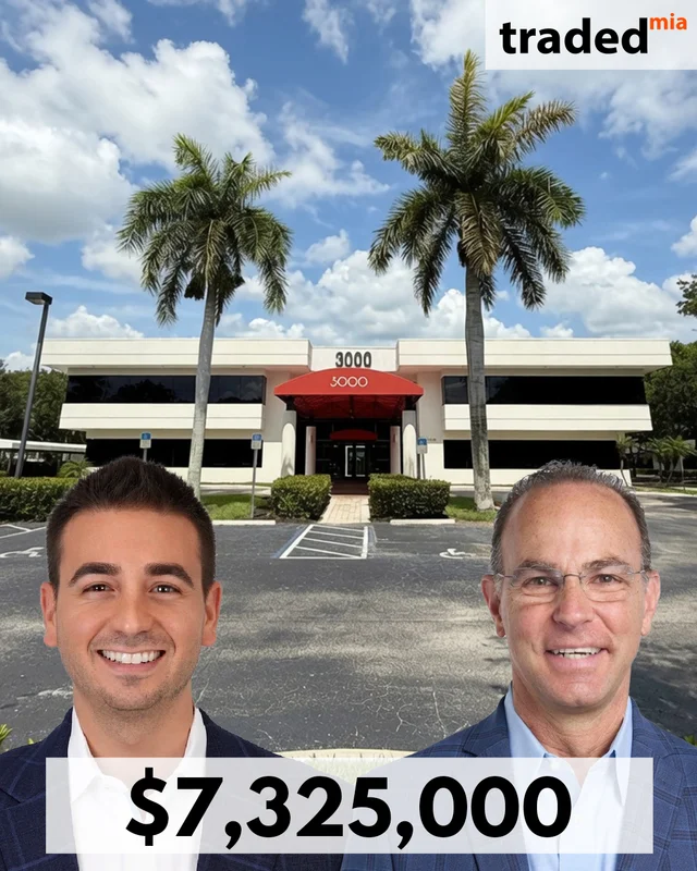 Chad Gottsegen Of LRM Commercial Real Estate Advisors Represents Buyer In $7.325M Boca Raton Office Sale