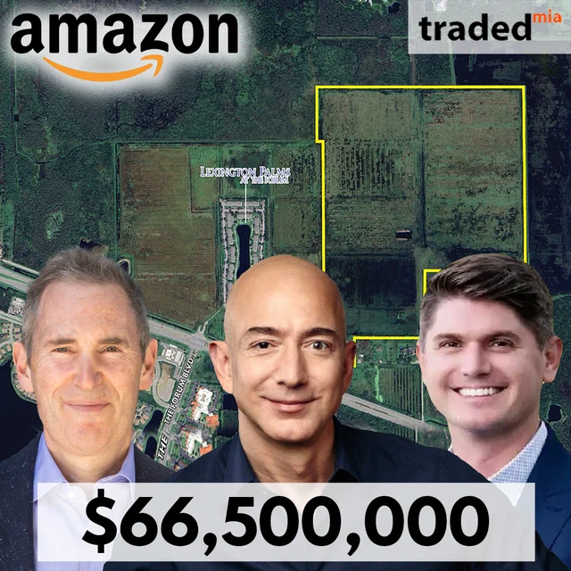 Jeff Bezos And Andy Jassy Of Amazon Purchase 143 Acres Of Land In Fort Myers For $66.5M