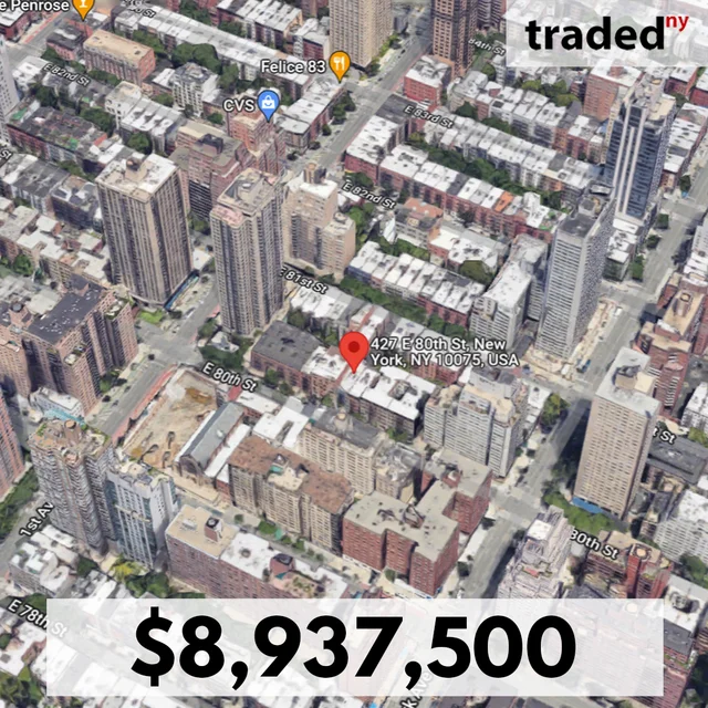 Monarch Realty Holdings Acquires Multifamily Property In Manhattan For $8.9M