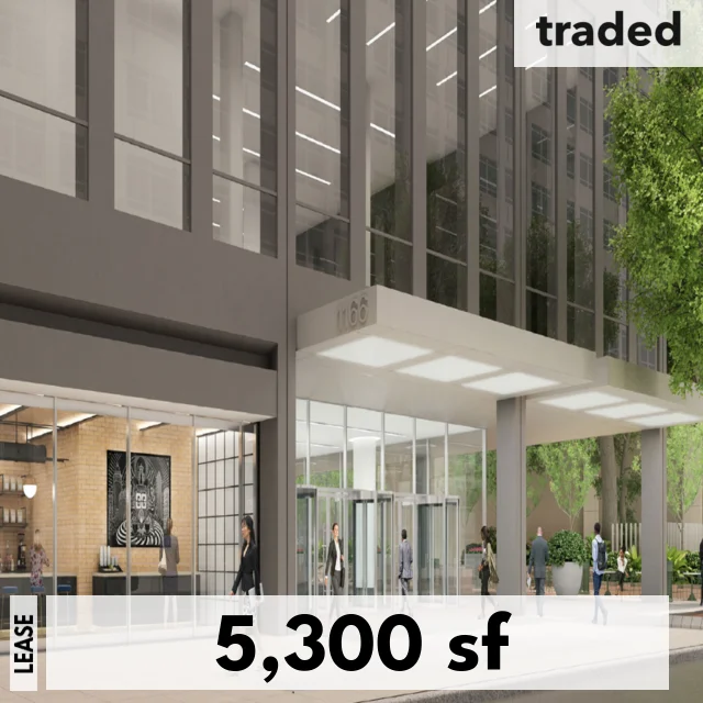 Cross Lake Partners LLC Leases 5300 Square Feet At 1166 6th Ave New York From Edward J. Minskoff Equities