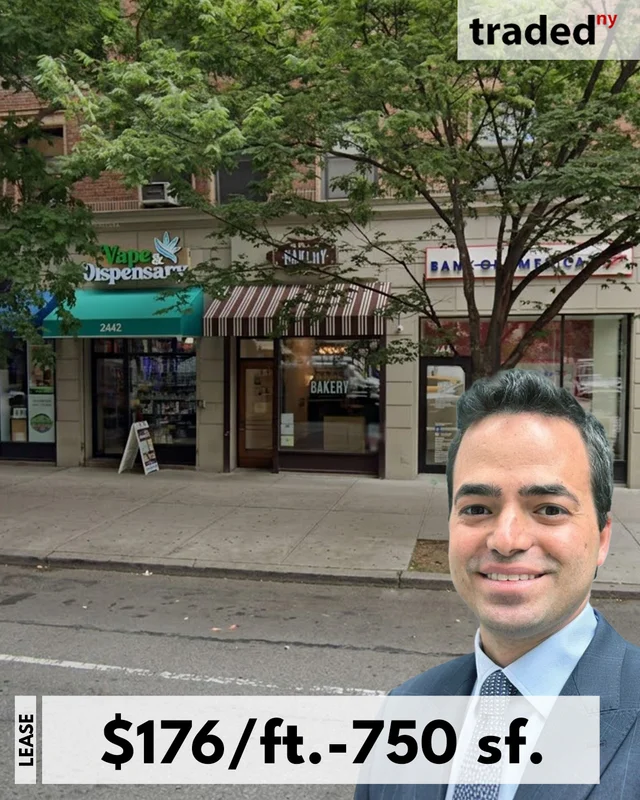 By The Way Bakery Renews Retail Lease At 2440 Broadway Upper West Side For 5 Years