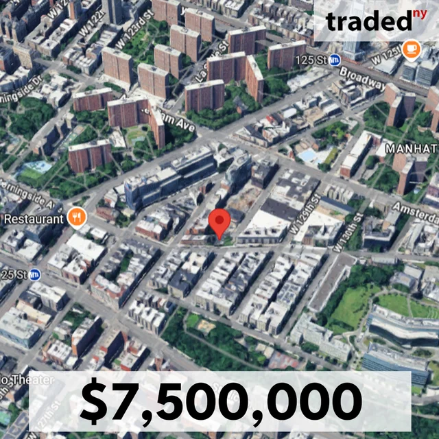 Josef Goodman And Jake Sokol Acquire Development Site In West Harlem For $7.5 Million