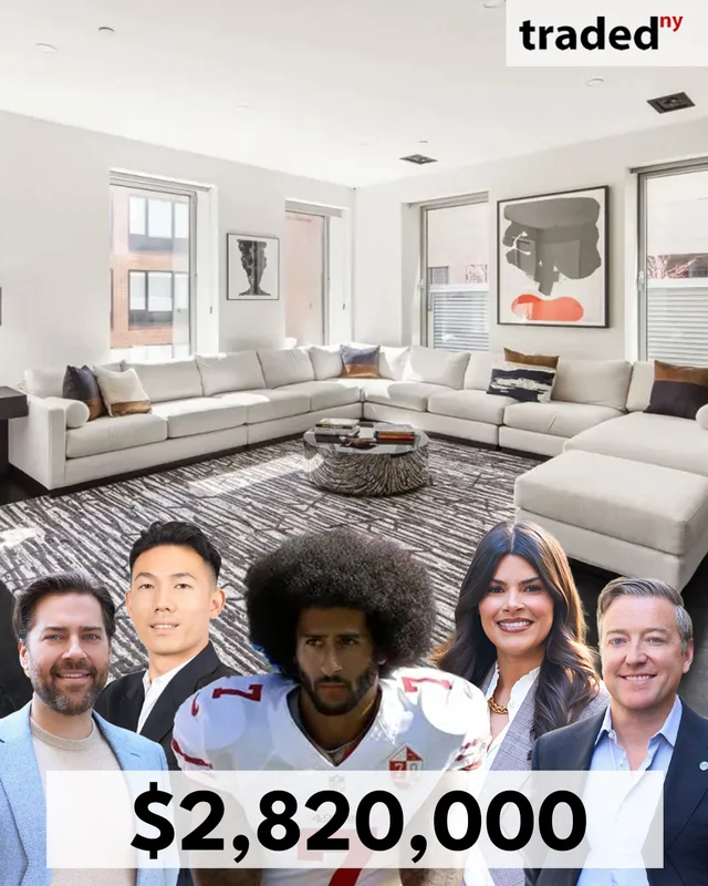 Colin Kaepernick Sells Tribeca Condo At 1 York Street For $2.82M With Representatives From Howard Hanna Elegran Real Estate And Serhant