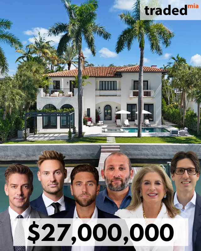 Keith Menin Sells Miami Beach Single Family Home For $27 Million With The Jills Zeder Group