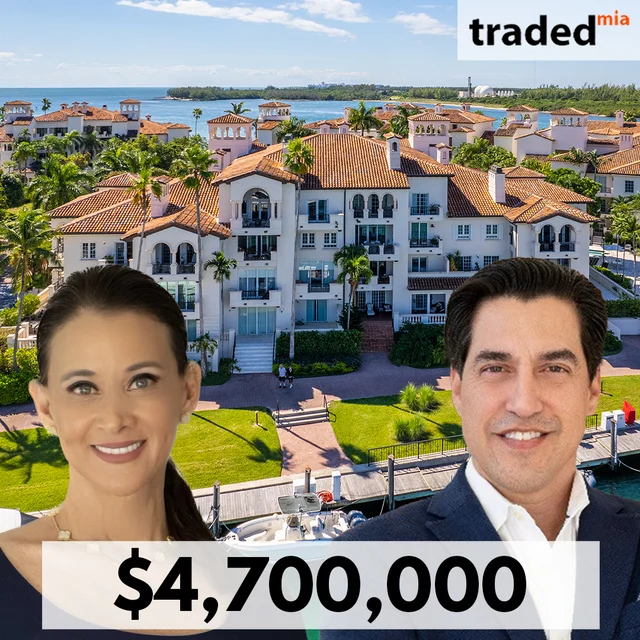 Andres Asion Of Miami Real Estate Group Represents Buyer In $4.7M Fisher Island Condo Sale