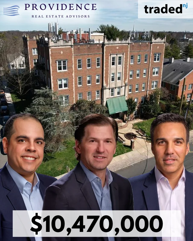 Multifamily Property In Westfield NJ Sold For $10.47M With Seller's Rep Providence Real Estate Advisors