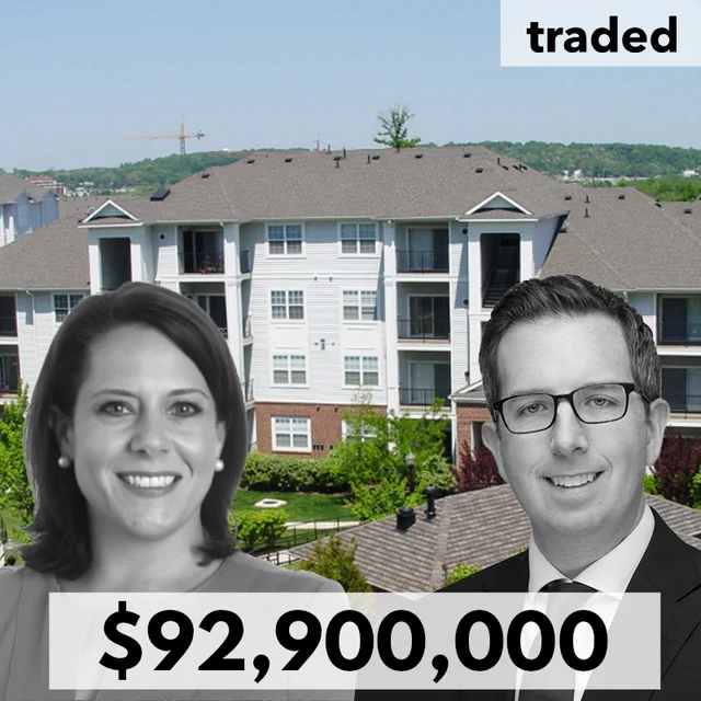 Carter Funds Acquires 324-unit Multifamily Property In Owings Mills, MD For $92.9M