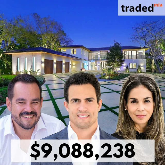 Stephan D Memmen & Illiana C Memmen Acquire Pinecrest Single Family For $9.1M With Seller's Rep Oscar Arellano - EWM Realty