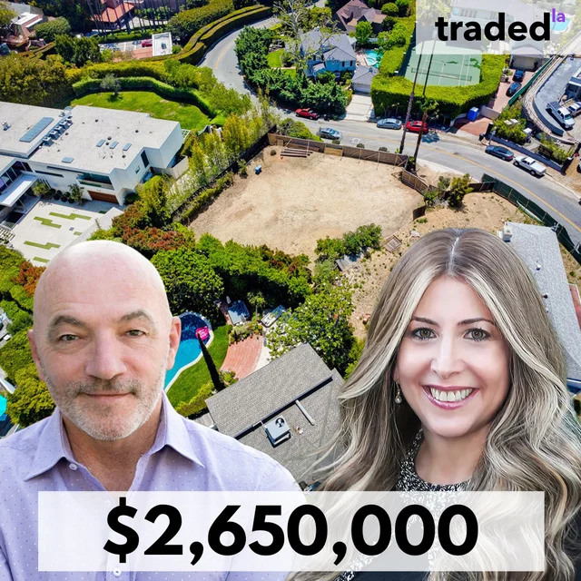 Joseph La Croix & Orit Gadish Facilitate $2.65M Sale Of Land At 1242 Sunset Plaza Drive