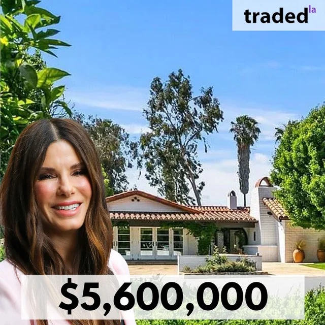 Sandra Bullock Sells Valley Center Single Family Property For $5.6M