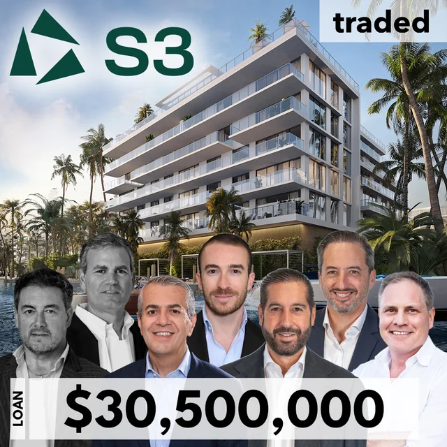S3 Capital Partners Provides $30.5 Million Construction Loan For 27-Unit Multifamily Project In Bay Harbor Islands