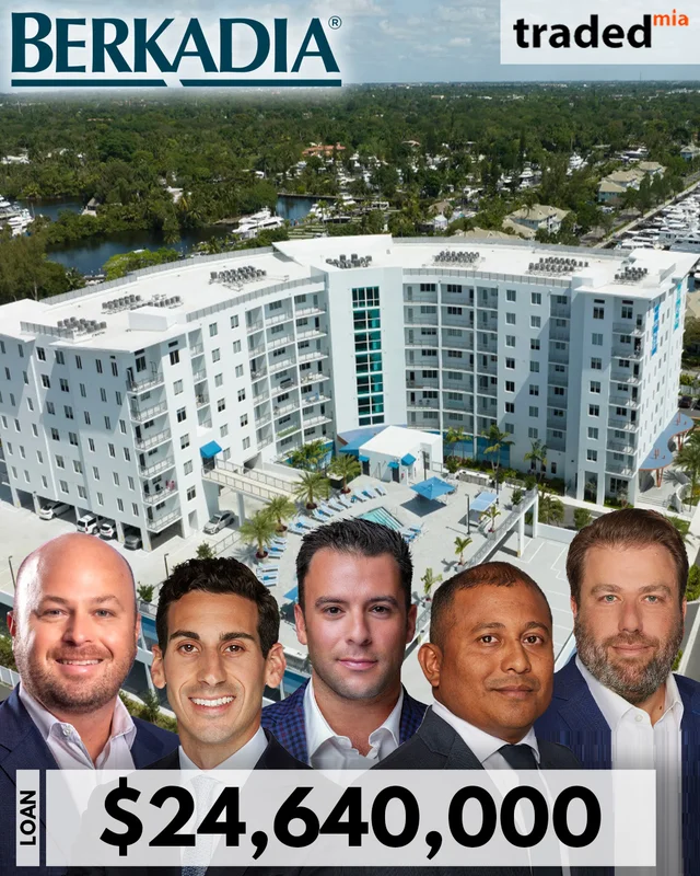 Berkadia Secures $24.64 Million Loan For Multifamily Acquisition In Fort Lauderdale