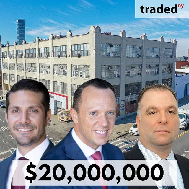 Stephen R. Preuss Sr., Andreas Efthymiou & Joshua Kleinberg Sell Sunnyside Office For $20M