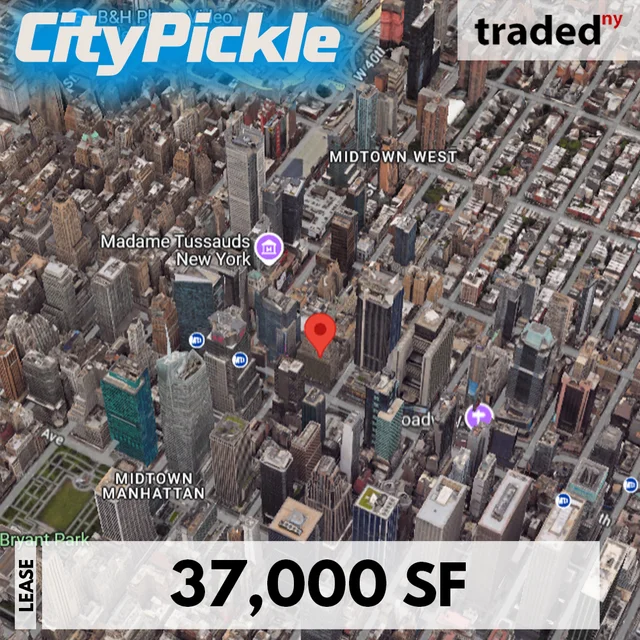 CityPickle Signs 37000 Square Foot Lease At 1501 Broadway For Manhattan Flagship