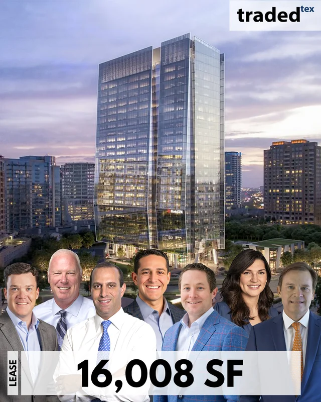 John A. Kiltz & Kenneth E. Aboussie, Jr. Of Stonelake Capital Partners Lease 16,008 SF Office In Dallas