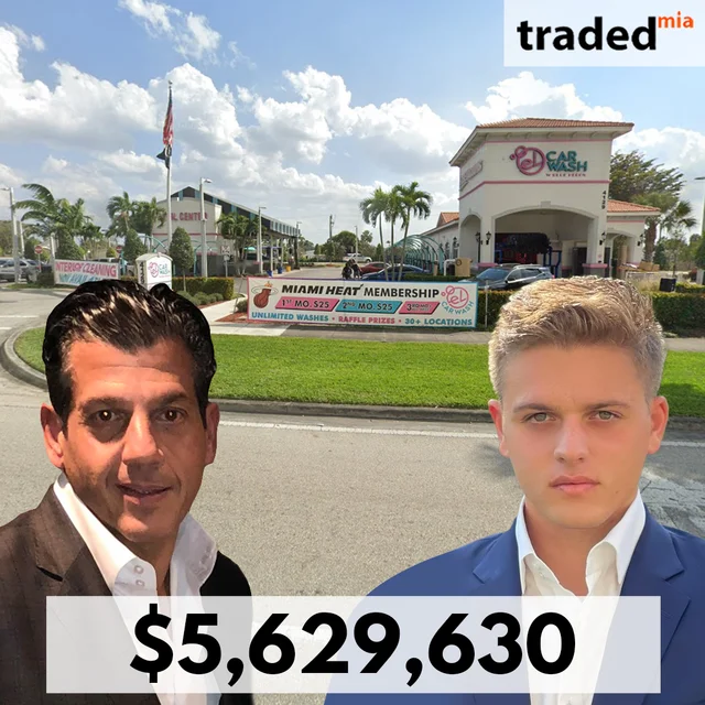 Michael J. Saba Jr. & Michael J. Saba Sr. Acquire Car Wash In West Palm Beach For $5.6M