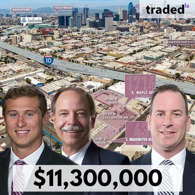 Steven Broukhim Acquires Industrial Properties In DTLA For $11.3M
