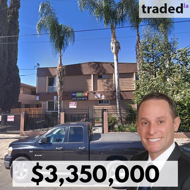Clyde Isaacson Of Marcus & Millichap Sells Reseda Multifamily For $3.35M At 6655 Etiwanda Ave