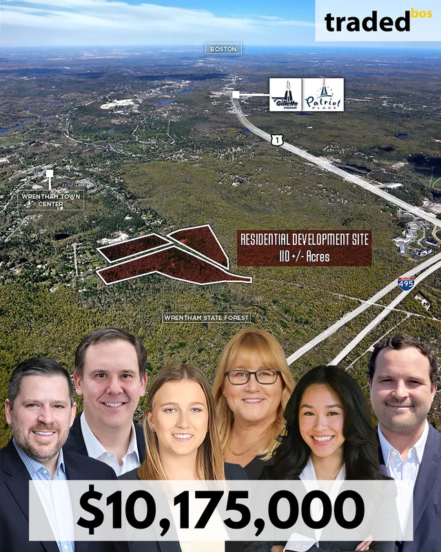 Edgewood Development Company Acquires Development Site In Wrentham For $10.175M With Seller's Rep Cushman & Wakefield